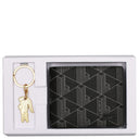 Lacoste The Blend Geschenkset - Geldbörse 3cc und Schlüsselring (monogram noir gris) - Ansicht 6