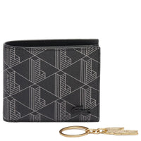 monogramme noir gris
