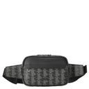 Lacoste The Blend - Gürteltasche 23 cm (monogram noir gris) - Markenkoffer