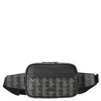 monogramme noir gris