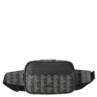 monogram black gray