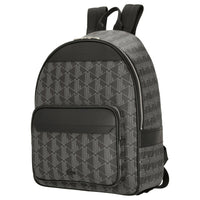 Lacoste The Blend - Rucksack aus Canvas 40 cm (allover monogram black) - Markenkoffer
