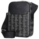 Lacoste The Blend - vertical Umhängetasche 21.5 cm (monogram noir gris) - Markenkoffer
