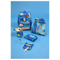 Lässig School Set Boxy Unique - Schulranzen Set 7tlg. (Gradient Green/Blue) - Ansicht 2