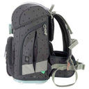 Lässig School Set Boxy Unique - Schulranzen Set 7tlg. (Speckles Anthracite) - Markenkoffer