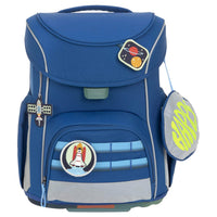 Lässig School Set Slim Unique - Schulranzen Set 7tlg. (Dark Blue) - Ansicht 2