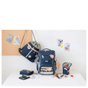 Lässig School Set Slim Unique - Schulranzen Set 7tlg. (Navy) - Ansicht 11