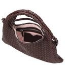 Les Visionnaires Sadie Weave Silky - Henkeltasche (aubergine) - Markenkoffer