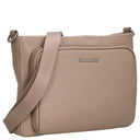 Mandarina Duck Mellow Leather - Umhängetasche 23 cm (warm taupe) - Markenkoffer