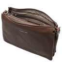 Mandarina Duck Mellow Leather - Umhängetasche 28 cm (milk chocolate) - Ansicht 6