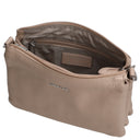 Mandarina Duck Mellow Leather - Umhängetasche 28 cm (warm taupe) - Markenkoffer