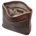 Mandarina Duck Mellow Leather - Umhängetasche L 35 cm (milk chocolate) - Ansicht 6