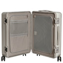 NINETYGO Classic Streamer - 4 - Rollen - Kabinentrolley S 55 cm (weiß) - Markenkoffer