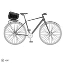 Ortlieb Trunk - Bag 10 - Gepäckträgertasche (Top - Lock Adapter) 32 cm (black) - Markenkoffer