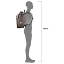 Ortlieb Vario 20 Hinterradtasche - Rucksack 45 cm (dark sand) - Ansicht 11