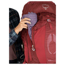 Osprey Aura AG 65 Women WXS/S - Trekkingrucksack 82 cm (berry sorbet red) - Ansicht 5