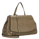 Picard Croco - Handtasche 37 cm Synthetik (cactus) - Ansicht 5