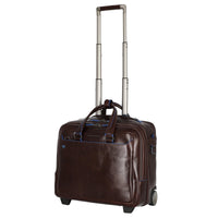 Piquadro Blue Square - 2-Rollen-Businesstrolley 42 cm (mahogany) - Ansicht 2