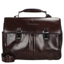 Piquadro Blue Square - Aktentasche 15" 43 cm (mahogany)