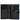Piquadro Blue Square - Damengeldbörse 12cc 15.5 cm (black) - Markenkoffer