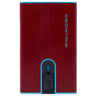 Piquadro Blue Square - Kreditkartenetui 11cc 10 cm RFID (red)