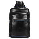 Piquadro Blue Square - Umhängetasche 30.5 cm (black)