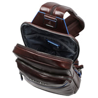 Piquadro Blue Square - Umhängetasche 30.5 cm (mahogany) - Ansicht 4
