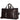Piquadro Blue Square Weekender 29 - Reisetasche M 47 cm (mahogany) - Markenkoffer
