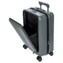 Porsche Design Roadster Hardcase - 4 - Rollen - Kabinentrolley mit Vortasche S 55 cm (grey matt) - Markenkoffer