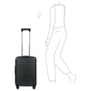 Porsche Design Roadster Hardcase - 4-Rollen-Kabinentrolley S 55 cm (black matt) - Ansicht 6