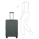 Porsche Design Roadster Hardcase - 4-Rollen-Trolley L 75 cm erw. (grey matt) - Ansicht 8