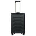 Porsche Design Roadster Hardcase - 4 - Rollen - Trolley M 69 cm erw. (black matt) - Markenkoffer