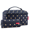 reisenthel beautycase set - Geschenkset 2tlg. (metallic dots blue) - Markenkoffer