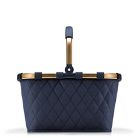 reisenthel carrybag - Einkaufskorb (frame rhombus midnight gold) - Markenkoffer