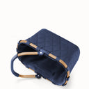 reisenthel carrybag xs - Einkaufskorb 21 cm (frame rhombus midnight gold) - Ansicht 4
