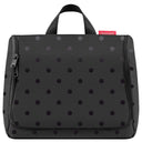 reisenthel cosmetics toiletbag XL - Kulturbeutel 28 cm (glossy dots black)