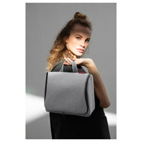 reisenthel cosmetics toiletbag XL - Kulturbeutel 28 cm (herringbone grey) - Ansicht 4