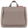 reisenthel cosmetics toiletbag XL - Kulturbeutel 28 cm (herringbone mokka)