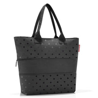 reisenthel e1 - Shopper erw. 50 cm (glossy dots black) - Markenkoffer