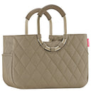 reisenthel loopshopper M / Shopper 40 cm (frame rhombus olive)
