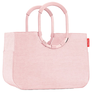 reisenthel shopping loopshopper L - Einkaufstasche mit Bügel 46 cm (frame twist blush) - Markenkoffer