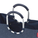 reisenthel shopping loopshopper L - Einkaufstasche mit Bügel 46 cm (herringbone dark blue) - Ansicht 3