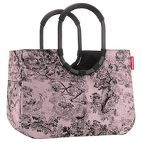 reisenthel shopping loopshopper L - Einkaufstasche mit Bügel 46 cm (jacquard rose) - Ansicht 2