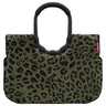 reisenthel shopping loopshopper L - Einkaufstasche mit Bügel 46 cm (teddy leo olive)