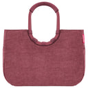 reisenthel shopping loopshopper L - Einkaufstasche mit Bügel 46 cm (twist maroon)