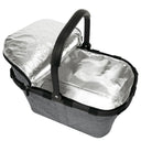 reisenthel thermo carrybag ISO - Einkaufskorb mit Kühlfunktion 29 cm (twist silver) - Ansicht 3