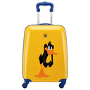 Roncato Looney Tunes Kids - 4 - Rollen - Kindertrolley 50 cm (Daffy Duck Papaya) - Markenkoffer