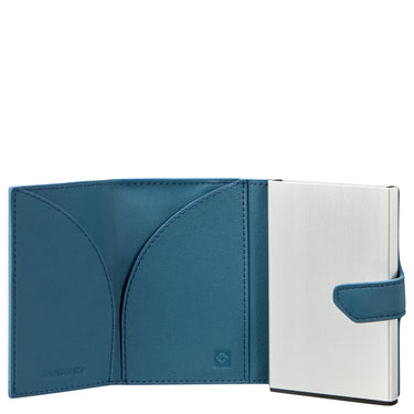 Samsonite - Alu Fit 203 - Kreditkartenetui 6cc 10.2 cm RFID (petrol blue) - Markenkoffer