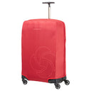 Samsonite Foldable Kofferschutzhülle M/L - Regenhülle (rot)