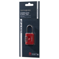 Samsonite Ta Revolution Combilock 3 Dial - Schloss (red) - Ansicht 4